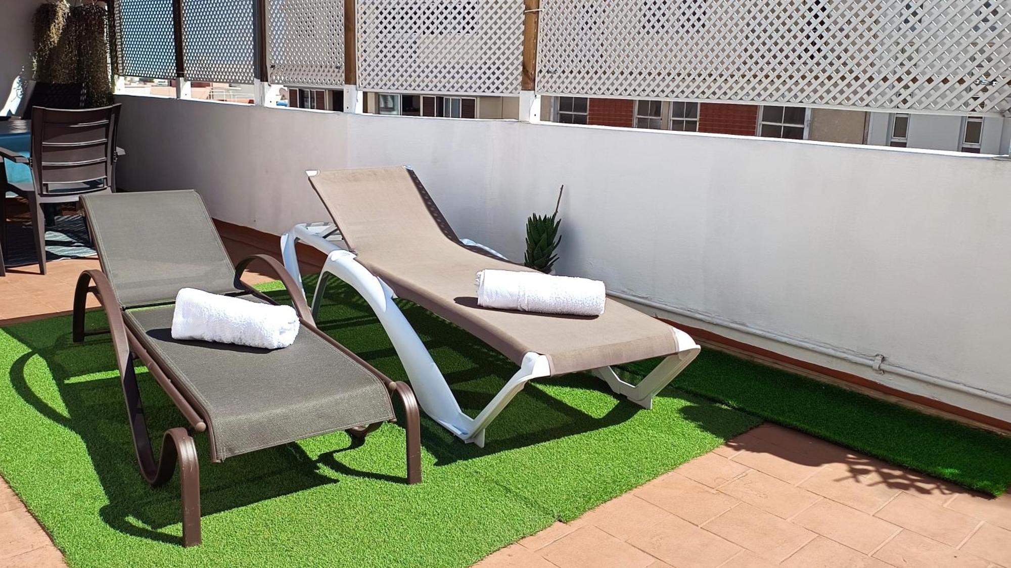 Center Santa Cruz, Alojamiento Centrico Con Gran Terraza, Cocina , Salon Y Banos, Todo Privado Buitenkant foto