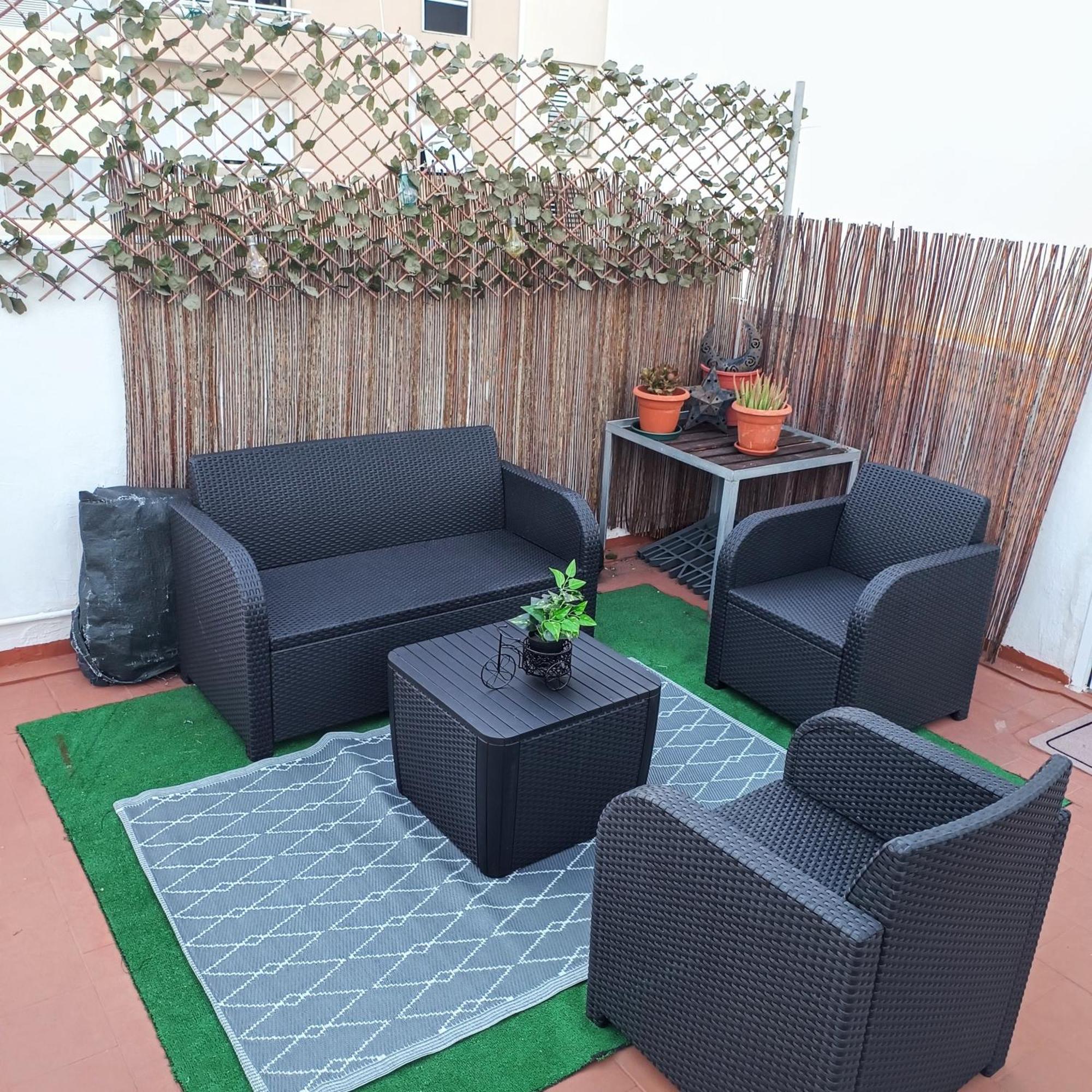 Center Santa Cruz, Alojamiento Centrico Con Gran Terraza, Cocina , Salon Y Banos, Todo Privado Buitenkant foto