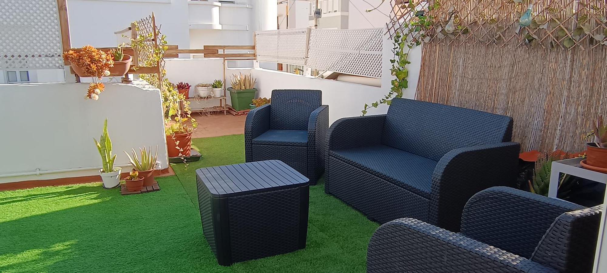 Center Santa Cruz, Alojamiento Centrico Con Gran Terraza, Cocina , Salon Y Banos, Todo Privado Buitenkant foto